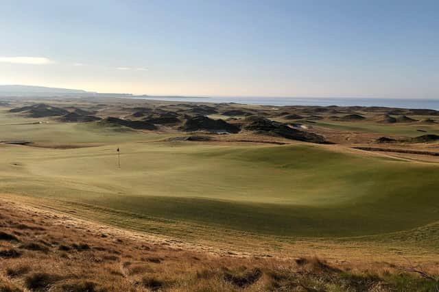 Dumbarnie Links says its greens are currently not up to scratch and it will close until they are. Pic courtesy of Dumbarnie