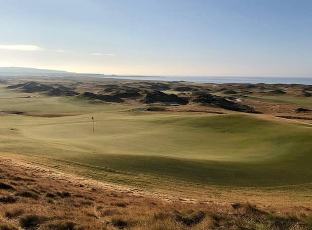 Dumbarnie Links says its greens are currently not up to scratch and it will close until they are. Pic courtesy of Dumbarnie