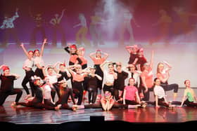 Pupils from Levenmouth Academy on the Lochgelly stage as part of the Fife, 6, 7, 8 Dance Festival.  (Pic: Fife Council)