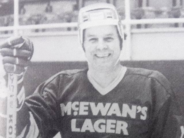 Fife Flyers - Joe McIntosh, pictured playing in the 1980 International Cup Ice Hockey tournament - the fifth annual Old-Timers competition, staged at Kirkcaldy Ice Rink.