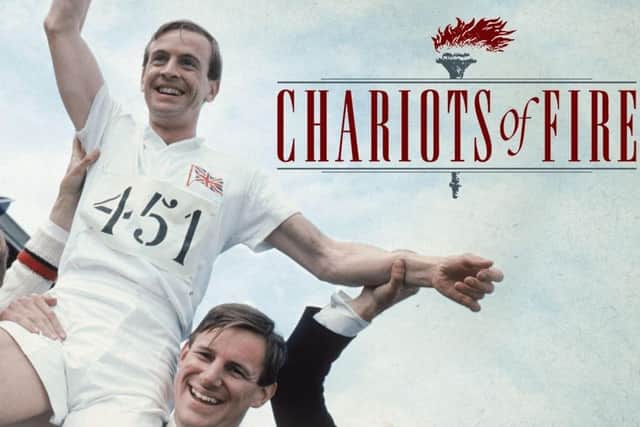 The poster for Chariots Of Fire, one of the films include din the new guide