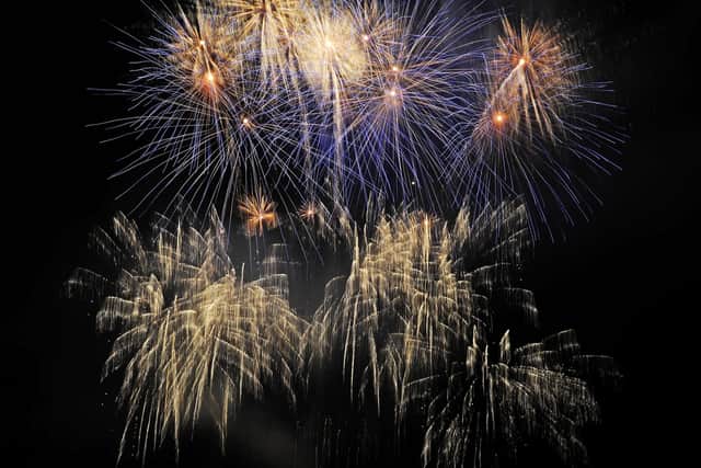 Organised fireworks displays and bonfires are due to take place across Fife this coming weekend. Pic: Michael Gillen.