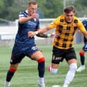 Scott McGill in action for Raith at East Fife (Pic by Fife Photo Agency)