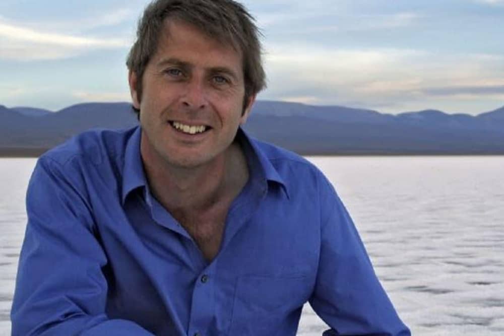 BBC presenter Iain Stewart conducting a talk as part of Open Doors Days 2026. (Pic. Contributed.)