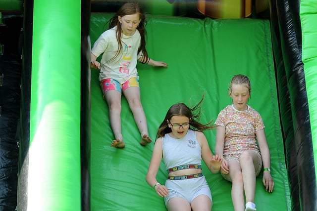 Fun in the sun at the Kirkcaldy school event
