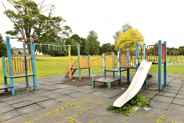 The play park at Dunnikier Country Park drew particular criticism-(Pic: Fife Photo Agency)