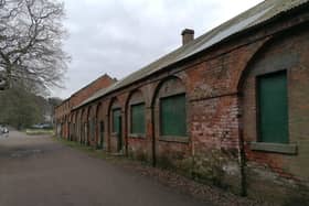 The former flaxmill at Silverburn Park, Leven