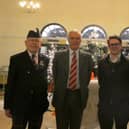 from left: George Givens, SSAFA Fife Branch Chairman; Robert Balfour, Lord-Lieutenant of Fife; Tom Antram, communications consultant at Fife Ethylene Plant; Richard Barclay, process team leader at FEP and Allan Steele, SSAFA corporate and special events officer.