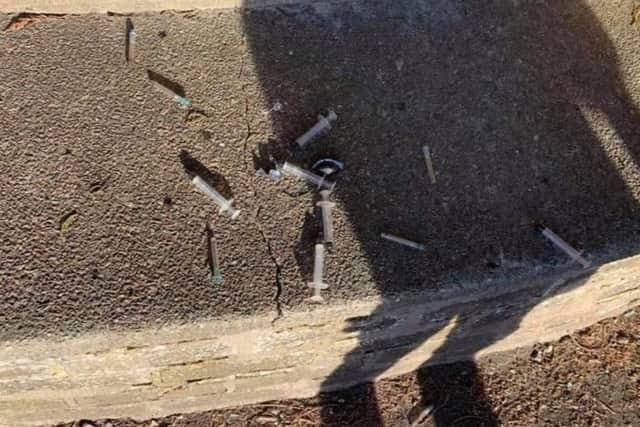 Valley Primary School: Hypodermic syringes found at the school.
