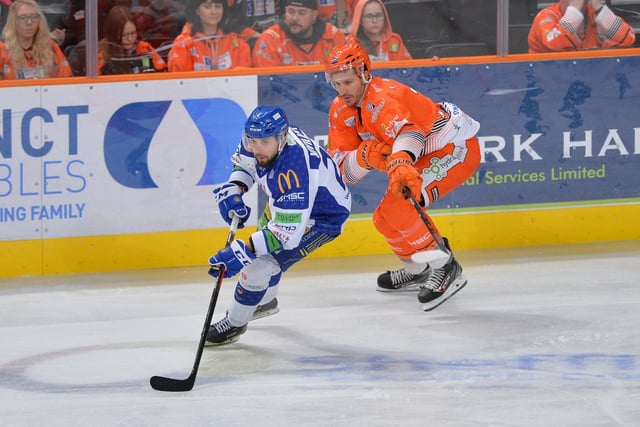 Janne Kivilahti, Forward.
Fife Flyers must have been impressed with Coventry Blaze's roster last season  - Finnish forward Kivilahti is their second signing from the Midlands' club.
He brings a wealth of experience to the dressing-room.