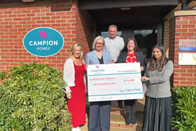 Lundin Golf raises £12,000 for BHF in memory of treasured Fife councillor. (Pic. Contributed.)