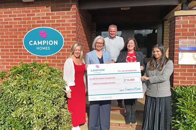 Lundin Golf raises £12,000 for BHF in memory of treasured Fife councillor. (Pic. Contributed.)