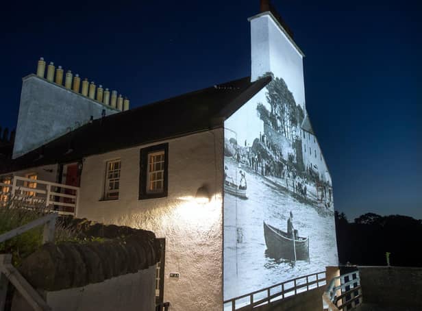 The village of Cramond gets a sneak preview of Cinescapes: Redrawing Edinburgh