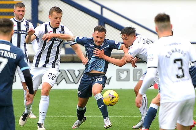 Raith and Dunfermline met in the Premiership play-off in May (Pic: Fife Photo Agency)