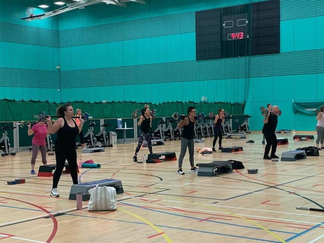Michael Woods Sports and Leisure Centre, Glenrothes - group fitness class