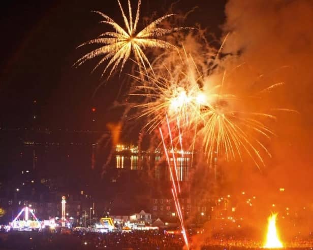 The Burntisland bonfire and fireworks display are back for 2026.  (Pic: contributed)