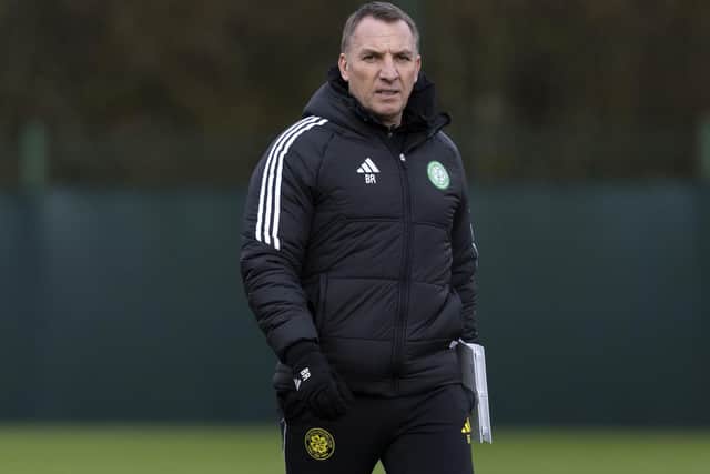 Brendan Rodgers takes his Celtic team to Motherwell this Sunday in their next league game (Pic by Craig Foy/SNS Group)