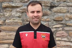 New Glenrothes Rugby Club head coach Cosmin Popescu (Pic: Glenrothes RFC)