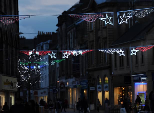 The Christmas lights on the High Street will return.