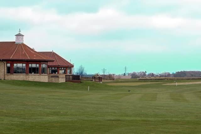 The 18th fairway, beside the clubhouse / restaurant at Elmwood | Pic Dave Scott