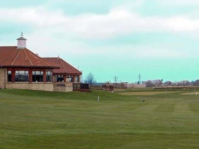 The 18th fairway, beside the clubhouse / restaurant at Elmwood | Pic Dave Scott
