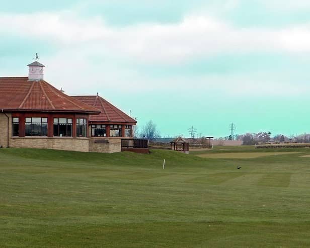 The 18th fairway, beside the clubhouse / restaurant at Elmwood | Pic Dave Scott