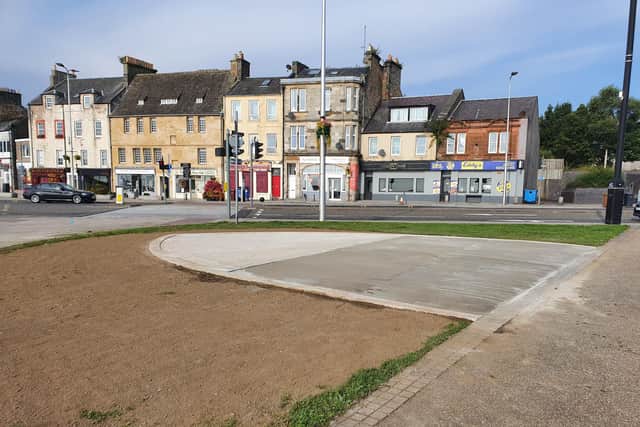 The ground work has begun for the public art project - a sun dial which will celebrate the achievements of Sir Sandford Fleming, the inventor of Standard Time, who was born in Kirkcaldy.