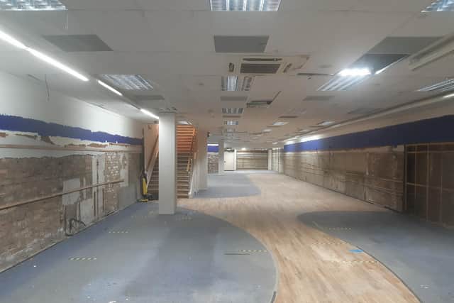 The empty WHSmith store on Kirkcaldy High Street which closed on February 20, 2021