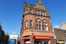 Swan Memorial Building at the foot of Kirk Wynd, Kirkcaldy, is to be converted into flats. In the background is the former Fife Free Press office which is also being turned into flats.