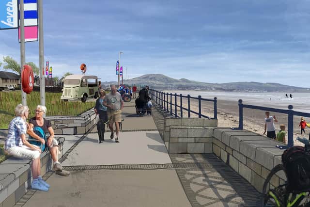 This is what Leven's promenade might look like in the future.