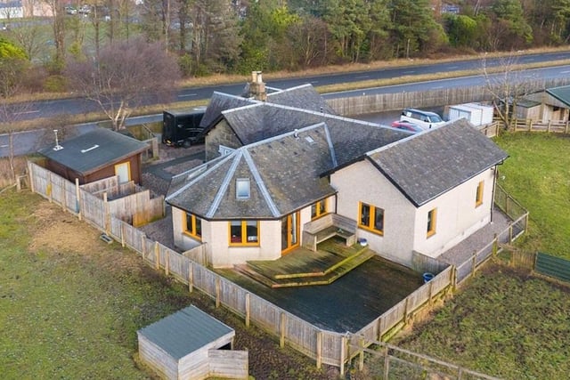 Inchdairnie East Lodge is on the market with Galbraith.