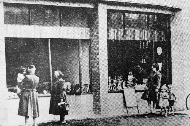 A new shopping centre took shape in Glenrothes.The newsagent opened in Bighty Avenue, run by Mr Barratt who previously had a business in Links Street , Kirkcaldy.