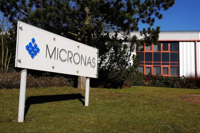The Micronas site in Glenrothes.