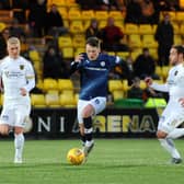 Regan Hendry in action against Livingston in the Scottish Cup in January 2020 (Pic: Fife Photo Agency)