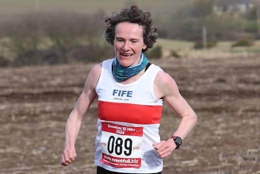 Janet Dickson finished second overall in Arbroath (Pic Pete Bracegirdle)