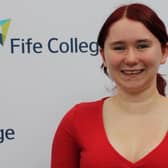 Fife College Business Management student Eilidh Hutchison has won the #FemaleBoss grant for her business, Aye Candy (Pic: Fife College)