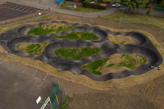 The new Kennoway Pump Track is expected the attract people from throughout Levenmouth and the rest of Fife, and could even be used for local and national events.