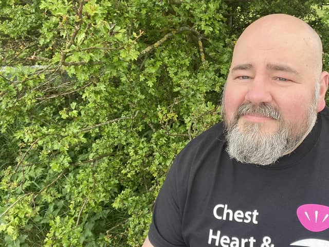 Craig will take on the Loch Leven Walkathon in memory of his late father and cousins (Pic: Submitted)