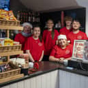 Brandon Lowe said opening the cafe on Christmas Day felt like the right thing to do (Pic: Cath Ruane)