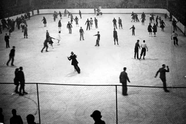 Skaters on Kirkcaldy Ice Rink.  (Pic: submitted)