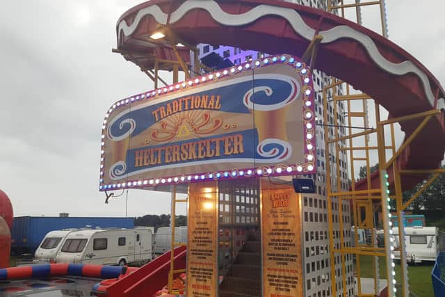 The shows featured all the traditional rides, including a helter skelter (Pic: FFP)