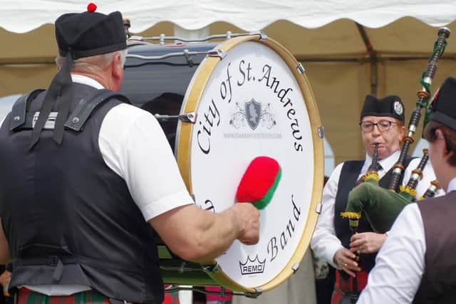 The City of St Andrews Pipe Band will be one of the many attractions at the gala.