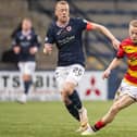 Scott Brown is hoping to get past Partick Thistle (pictured) to play either former club St Johnstone or Ross County in play-off final (Pic by Roddy Scott/SNS Group)