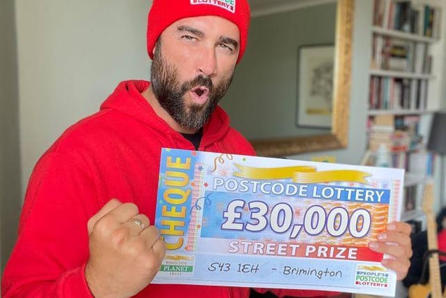 July 19, 2021 – Two winners each scooped £30,000. Rose Redmond, a foster carer, who learned about her winnings during a video call with Street Prize Presenter Matt Johnson, pictured, said she would use the winnings to repair her home and get wallpapering done on her hallway and kitchen.