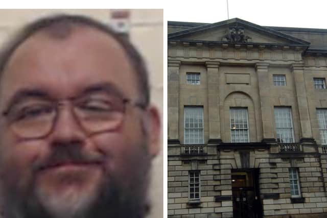 David Moran was sentenced at the High Court (Pic: Police Scotland)