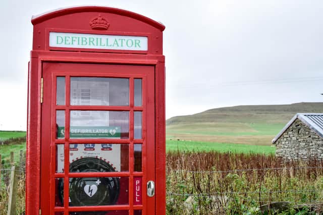 21 Fife phone boxes are up for adoption (Pic:  Isobel Thompson, operations manager of the Westray Development Trust)