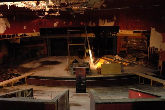 Inside the old main cinema in Kirkcaldy (Pic: Fife Photo Agency)