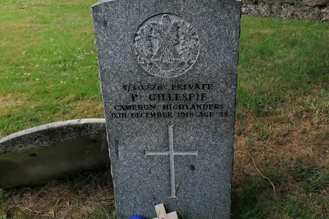 Headstones marking those who made the ultimate sacrifice can be found across Fife's cemeteries (Pic: FFP)