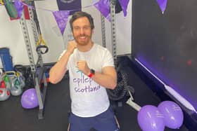 Kirkcaldy fitness manager Ben Smith has raised an incredible £1000 for Epilepsy Scotland following his Purple Day fundraiser.
