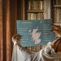 Scotland’s Witch Trail Map showcased at Abbotsford House in the Scottish Borders (Pic: Phil Wilkinson)